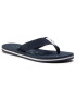 Tommy Hilfiger Джапанки Th Glitter Flat Beach Beach Sandal FW0FW04987 Тъмносин - Pepit.bg