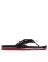 Tommy Hilfiger Джапанки Th Hardware Flat Beach Sandal FW0FW06421 Тъмносин - Pepit.bg