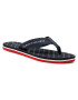 Tommy Hilfiger Джапанки Th Mini Flags Beach Sandal FW0FW05663 Тъмносин - Pepit.bg