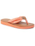 Tommy Hilfiger Джапанки Th Monogram Flat Beach Sandal FW0FW04808 Оранжев - Pepit.bg