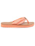 Tommy Hilfiger Джапанки Th Monogram Flat Beach Sandal FW0FW04808 Оранжев - Pepit.bg