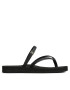 Tommy Hilfiger Джапанки Th Monogram Strap Sandal FW0FW07146 Черен - Pepit.bg