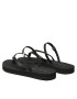 Tommy Hilfiger Джапанки Th Monogram Strap Sandal FW0FW07146 Черен - Pepit.bg