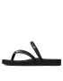 Tommy Hilfiger Джапанки Th Monogram Strap Sandal FW0FW07146 Черен - Pepit.bg