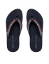 Tommy Hilfiger Джапанки Th Shiny Stripe Flip Flop FW0FW05822 Тъмносин - Pepit.bg