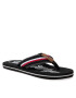 Tommy Hilfiger Джапанки Tommy Outline Beach Sandal FM0FM04306 Черен - Pepit.bg