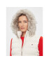Tommy Hilfiger Елек Tyra WW0WW39744 Бял Regular Fit - Pepit.bg