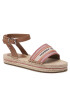 Tommy Hilfiger Еспадрили Artisanal Flatform Sandal FW0FW05769 Розов - Pepit.bg