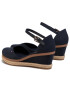 Tommy Hilfiger Еспадрили Basic Closed Toe Mid Wedge FW0FW04787 Тъмносин - Pepit.bg