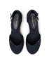 Tommy Hilfiger Еспадрили Basic Closed Toe Mid Wedge FW0FW04787 Тъмносин - Pepit.bg