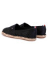 Tommy Hilfiger Еспадрили Basic Tommy Flat Espadrille FW0FW04827 Черен - Pepit.bg