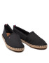 Tommy Hilfiger Еспадрили Basic Tommy Flat Espadrille FW0FW06497 Черен - Pepit.bg