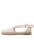 Tommy Hilfiger Еспадрили Closed Toe Espadrille Monogram W FW0FW07253 Екрю - Pepit.bg