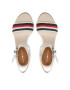 Tommy Hilfiger Еспадрили Corporate Wedge FW0FW07086 Бял - Pepit.bg