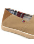 Tommy Hilfiger Еспадрили Easy Summer Slip On FM0FM00569 Бежов - Pepit.bg