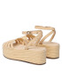 Tommy Hilfiger Еспадрили Essenital Flatform Sandal FW0FW07161 Жълт - Pepit.bg