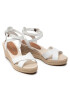 Tommy Hilfiger Еспадрили Feminine Low wedge Sandal FW0FW06303 Бял - Pepit.bg