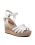 Tommy Hilfiger Еспадрили Gradient High Wedge Sandal FW0FW05631 Бял - Pepit.bg