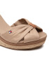 Tommy Hilfiger Еспадрили Iconic Elena Sandal FW0FW00905 Кафяв - Pepit.bg