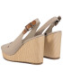 Tommy Hilfiger Еспадрили Iconic Elena Sling Back Wedge FW0FW04789 Бежов - Pepit.bg