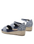 Tommy Hilfiger Еспадрили Rope Wedge Sandal Denim T3A7-32776-0048 S Син - Pepit.bg