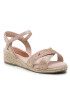 Tommy Hilfiger Еспадрили Rope Wedge Sandal T3A7-32186-1380 S Розов - Pepit.bg