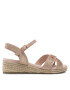 Tommy Hilfiger Еспадрили Rope Wedge Sandal T3A7-32186-1380 S Розов - Pepit.bg