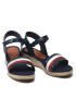 Tommy Hilfiger Еспадрили Rope Wedge Sandal T3A7-32188-1379 M Тъмносин - Pepit.bg