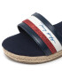 Tommy Hilfiger Еспадрили Rope Wedge Sandal T3A7-32188-1379 M Тъмносин - Pepit.bg