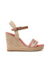 Tommy Hilfiger Еспадрили Th Artisanal High Wedge Sandal FW0FW05777 Цветен - Pepit.bg