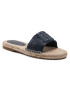 Tommy Hilfiger Еспадрили Th Elastic Mule Espadrille FW0FW05596 Тъмносин - Pepit.bg