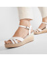 Tommy Hilfiger Еспадрили Tommy Gradient Mid Wedge Sandal FW0FW05627 Бял - Pepit.bg