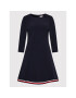 Tommy Hilfiger Ежедневна рокля Angela WW0WW35570 Тъмносин Regular Fit - Pepit.bg