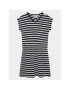 Tommy Hilfiger Ежедневна рокля Breton KG0KG07185 D Тъмносин Regular Fit - Pepit.bg