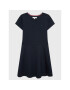 Tommy Hilfiger Ежедневна рокля Punto Skater KG0KG07022 D Тъмносин Regular Fit - Pepit.bg