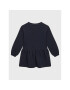 Tommy Hilfiger Ежедневна рокля Textured Ruffle KG0KG06749 D Тъмносин Regular Fit - Pepit.bg