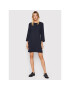 Tommy Hilfiger Ежедневна рокля Angela WW0WW31374 Тъмносин Relaxed Fit - Pepit.bg