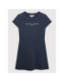 Tommy Hilfiger Ежедневна рокля Essential Skater KG0KG06588 Тъмносин Regular Fit - Pepit.bg