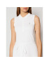 Tommy Hilfiger Ежедневна рокля F&F Midi Polo Dress WW0WW30498 Бял Regular Fit - Pepit.bg