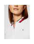 Tommy Hilfiger Ежедневна рокля Global WW0WW30368 Бял Regular Fit - Pepit.bg