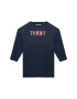 Tommy Hilfiger Ежедневна рокля Graphic Sweat KG0KG05926 M Тъмносин Regular Fit - Pepit.bg