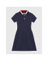 Tommy Hilfiger Ежедневна рокля KG0KG06467 Тъмносин Regular Fit - Pepit.bg