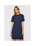 Tommy Hilfiger Ежедневна рокля Rn Dress Half Sleeve UW0UW01639 Тъмносин Regular Fit - Pepit.bg