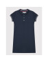 Tommy Hilfiger Ежедневна рокля Tape Rip KG0KG06743 D Тъмносин Regular Fit - Pepit.bg