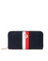 Tommy Hilfiger Голям дамски портфейл Poppy St Large Za Corp AW0AW10266 Тъмносин - Pepit.bg