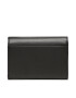 Tommy Hilfiger Голям дамски портфейл Th Chic Med Flap Wallet AW0AW14887 Черен - Pepit.bg