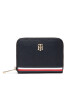 Tommy Hilfiger Голям дамски портфейл Th Element Med Za Corp AW0AW11625 Тъмносин - Pepit.bg