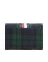 Tommy Hilfiger Голям дамски портфейл Th Emblem Med Wallet Blackwatch AW0AW14336 Тъмносин - Pepit.bg