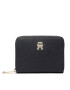 Tommy Hilfiger Голям дамски портфейл Th Emblem Med Za AW0AW14649gr Тъмносин - Pepit.bg