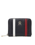 Tommy Hilfiger Голям дамски портфейл Th Emblem Med Za Corp AW0AW15118 Тъмносин - Pepit.bg